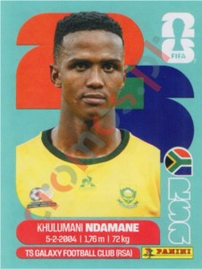 RSA7 Khulumani Ndamane – FIFA World Cup 2026 Panini