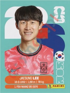 KOR10 Jae-sung Lee – FIFA World Cup 2026 Panini