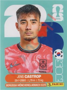 KOR15 Jens Castrop – FIFA World Cup 2026 Panini