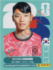 KOR19 Hee-chan Hwang – FIFA World Cup 2026 Panini
