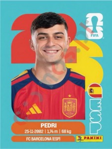 ESP11 Pedri – FIFA World Cup 2026 Panini