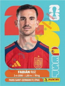 ESP12 Fabian Ruiz – FIFA World Cup 2026 Panini