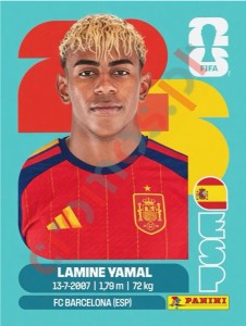 ESP15 Lamine Yamal – FIFA World Cup 2026 Panini