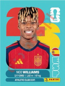ESP17 Nico Williams – FIFA World Cup 2026 Panini
