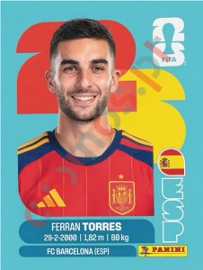 ESP18 Ferran Torres – FIFA World Cup 2026 Panini