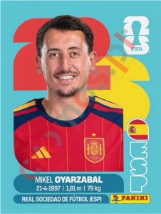 ESP20 Mikel Oyarzabal – FIFA World Cup 2026 Panini