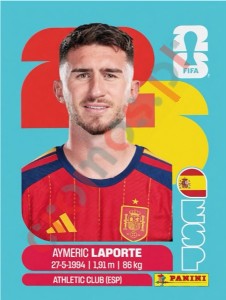 ESP4 Aymeric Laporte – FIFA World Cup 2026 Panini