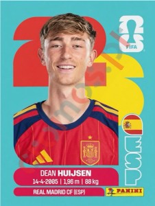ESP5 Dean Huijsen – FIFA World Cup 2026 Panini