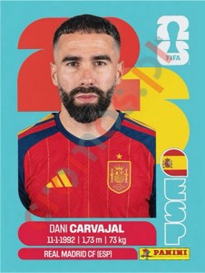 ESP7 Dani Carvajal – FIFA World Cup 2026 Panini