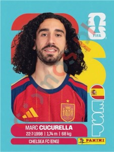 ESP8 Marc Cucurella – FIFA World Cup 2026 Panini