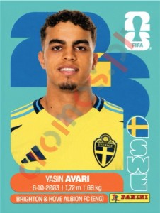 SWE11 Yasin Ayari – FIFA World Cup 2026 Panini