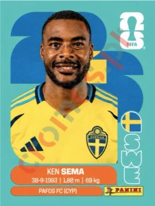 SWE15 Ken Sema – FIFA World Cup 2026 Panini