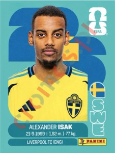 SWE19 Alexander Isak – FIFA World Cup 2026 Panini