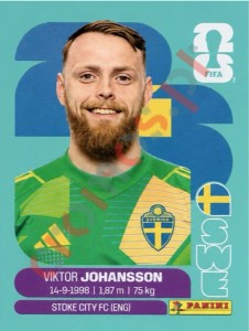 SWE2 Victor Johansson – FIFA World Cup 2026 Panini