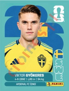 SWE20 Viktor Gyökeres – FIFA World Cup 2026 Panini
