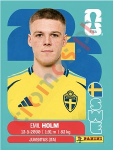 SWE5 Emil Holm – FIFA World Cup 2026 Panini