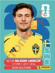 SWE6 Victor Nilsson Lindelöf – FIFA World Cup 2026 Panini
