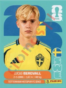 SWE8 Lucas Bergvall – FIFA World Cup 2026 Panini