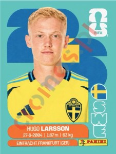 SWE9 Hugo Larsson – FIFA World Cup 2026 Panini