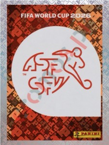 SUI1 Emblem – FIFA World Cup 2026 Panini