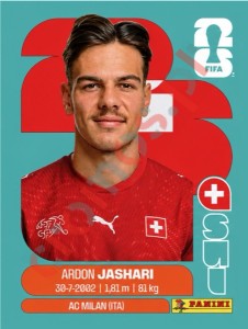 SUI14 Ardon Jashari – FIFA World Cup 2026 Panini