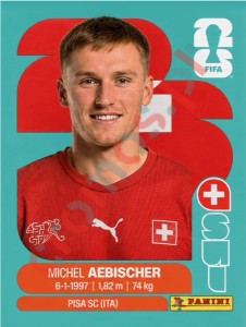 SUI16 Michel Aebischer – FIFA World Cup 2026 Panini