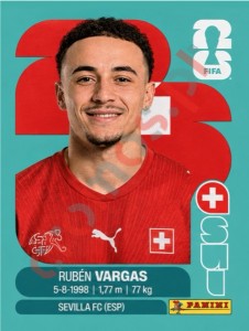 SUI18 Ruben Vargas – FIFA World Cup 2026 Panini