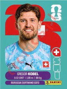 SUI2 Gregor Kobel – FIFA World Cup 2026 Panini