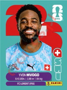 SUI3 Yvon Mvogo – FIFA World Cup 2026 Panini