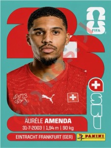SUI7 Aurèle Amenda – FIFA World Cup 2026 Panini