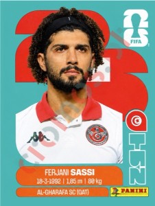 TUN11 Ferjani Sassi – FIFA World Cup 2026 Panini