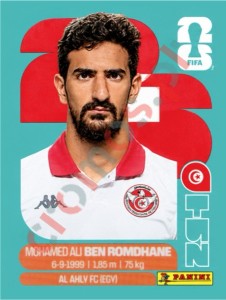 TUN12 Mohamed Ali Ben Romdhane – FIFA World Cup 2026 Panini