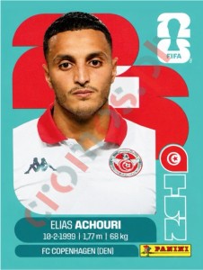 TUN15 Elias Achouri – FIFA World Cup 2026 Panini