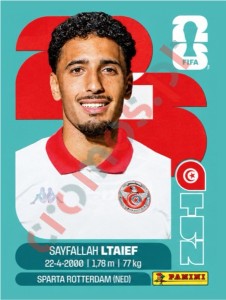 TUN19 Sayfallah Ltaief – FIFA World Cup 2026 Panini
