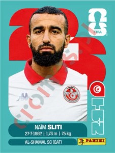 TUN20 Naim Sliti – FIFA World Cup 2026 Panini