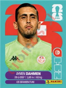 TUN3 Aymen Dahmen – FIFA World Cup 2026 Panini