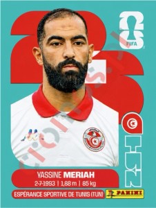 TUN6 Yassine Meriah – FIFA World Cup 2026 Panini