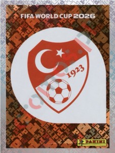 TUR1 Emblem – FIFA World Cup 2026 Panini