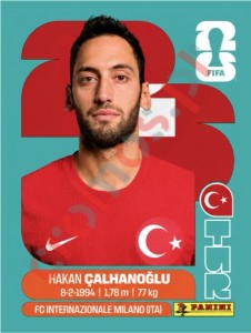 TUR11 Hakan Calhanoglu – FIFA World Cup 2026 Panini