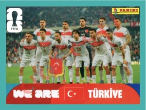 TUR13 Team Photo – FIFA World Cup 2026 Panini