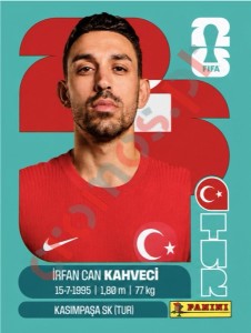 TUR15 Irfan Can Kahvecu – FIFA World Cup 2026 Panini