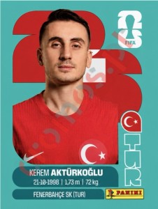 TUR19 Kerem Akturkoglu – FIFA World Cup 2026 Panini