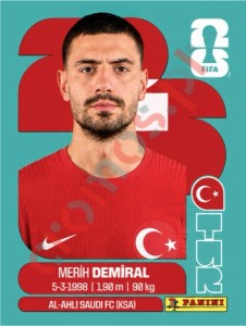 TUR7 Merih Demiral – FIFA World Cup 2026 Panini