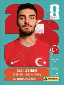 TUR9 Kaan Ayhan – FIFA World Cup 2026 Panini