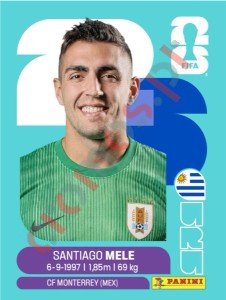 URU3 Santiago Mele – FIFA World Cup 2026 Panini