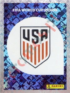 USA1 Emblem – FIFA World Cup 2026 Panini