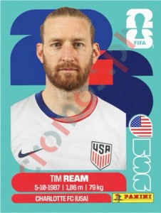 USA4 Tim Ream – FIFA World Cup 2026 Panini