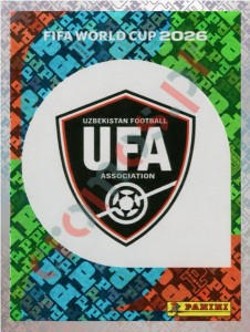 UZB1 Emblem – FIFA World Cup 2026 Panini