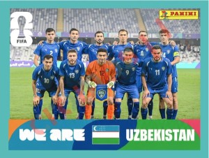 UZB13 Team Photo – FIFA World Cup 2026 Panini