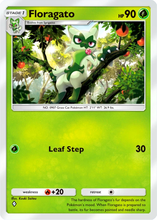 002 Floragato – Paldean Wonders
